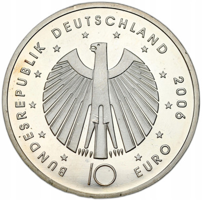 Niemcy. 10 euro 2006 Mundial 2006 – SREBRO