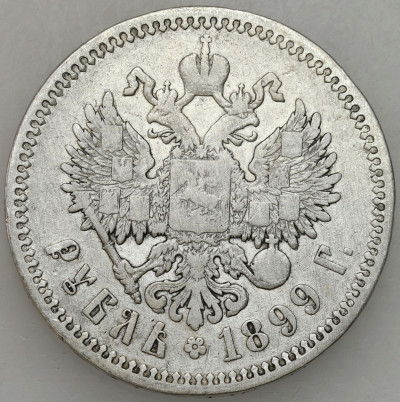 Rosja. Mikołaj II 1 Rubel 1899 ФЗ, Petersburg