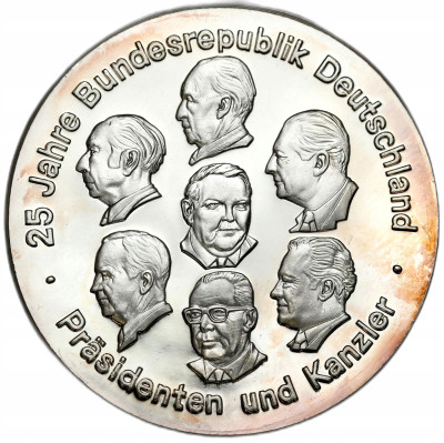 Niemcy. Medal 1974 - SREBRO