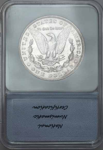 USA - 1 dolar Morgana 1902 - SREBRO NNC MS64