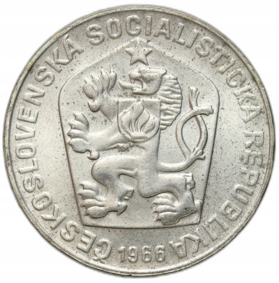 Czechosłowacja. 10 koron 1966, 1100 lat - Wielka Morawa – SREBRO
