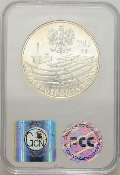 20 złotych 2004 Senat GCN PR69 – SREBRO