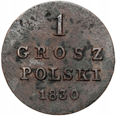 Królestwo Polskie. Mikołaj I. 1 grosz 1830 FH