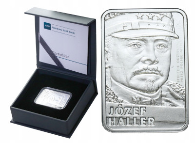 10 złotych 2016 Józef Haller - SREBRO