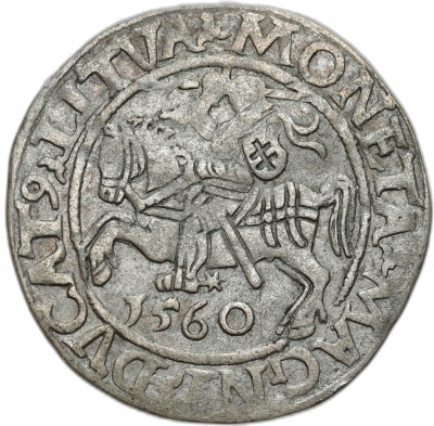 Zygmunt II August. Półgrosz 1560, Wilno
