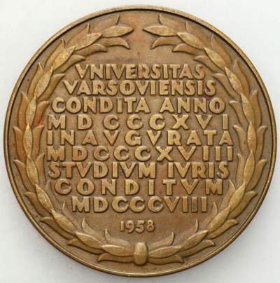 Medal Universitas Varsoviensis 1958