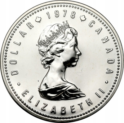 Kanada. 1 dolar 1978, XI Igrzyska Commonwealth w Edmonton – SREBRO