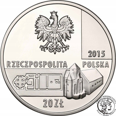 20 złotych 2015 Relikty na Ostrowie Lednickim - SREBRO