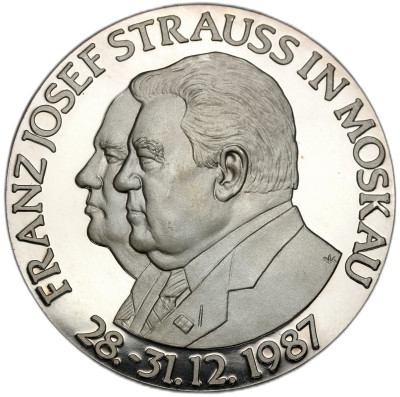 Niemcy. Medal 1987 - SREBRO