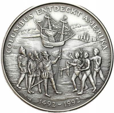 Niemcy. Medal 1992 - SREBRO