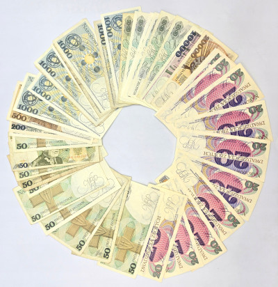 PRL. 10 – 20.000 złotych 1979-1989 – 41 szt