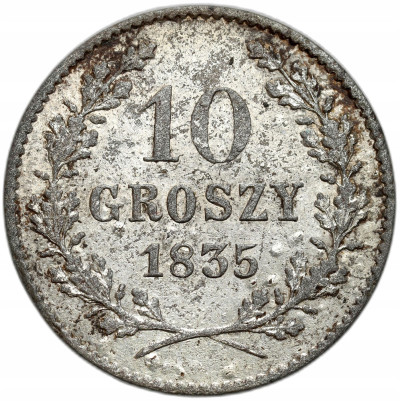 Wolne Miasto Kraków. 10 groszy 1835, Wiedeń