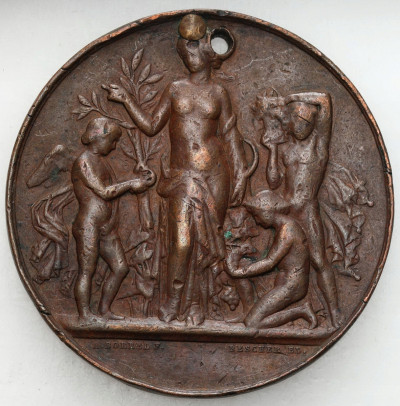Medal nagrodowy, wystawa rolnicza i przemysłowa.