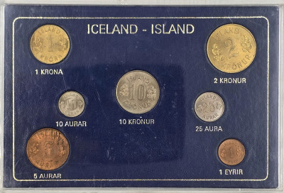 Islandia. SET rocznikowy 1966
