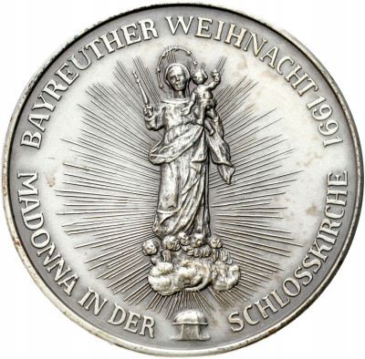 Niemcy. Medal 1991 - SREBRO