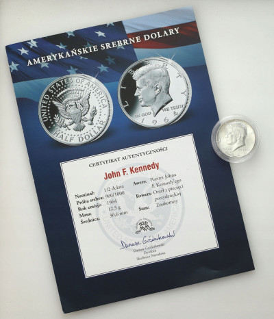 USA. 1/2 dolara 1964 Kennedy – SREBRO