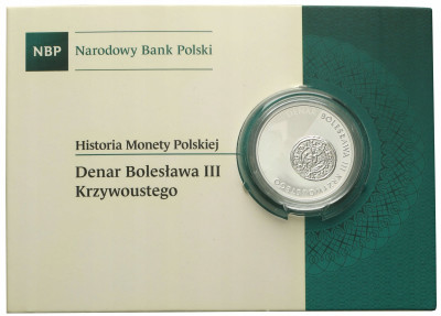 10 złotych 2014 denar Bolesława Krzywoustego – SREBRO
