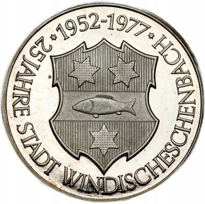 Niemcy. Medal 1977 - SREBRO