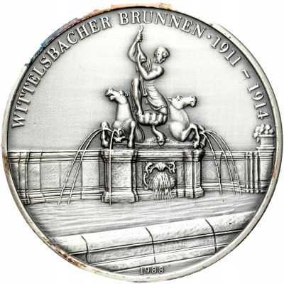 Niemcy. Medal 1988 - SREBRO