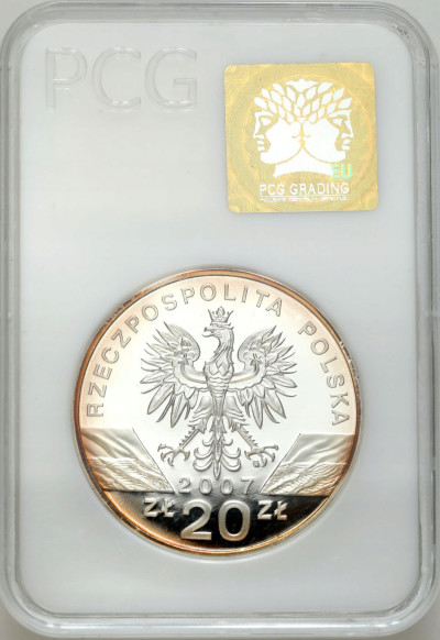 20 złotych 2006 Gierymski PCG PR70 SREBRO