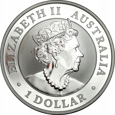 Australia. 1 dolar 2019, Kookaburra – UNCJA SREBRA