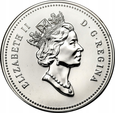 Kanada. 1 dolar 1992 , Dyliżans – SREBRO