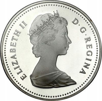Kanada. 1 dolar 1984, 150 Lat Toronto – SREBRO