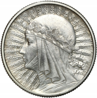 II RP. 2 złote 1934 głowa kobiety - SREBRO