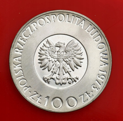 PRÓBA Srebro 100 złotych 1973 Mikołaj Kopernik