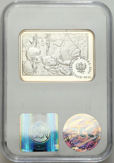 20 złotych 2004 Stanisław Wyspiański GCN PR70 SREBRO