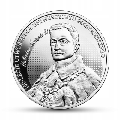 10 złotych 2019 - utworzenie Uniwersytetu Poznańskiego