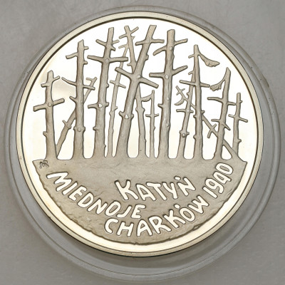 20 złotych 1995 Katyń Miednoje Charków – SREBRO