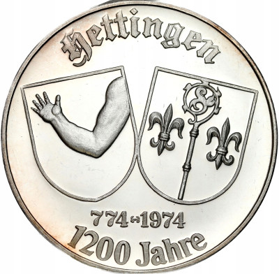 Niemcy. Medal 1974 - SREBRO