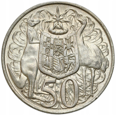 Australia. 50 centów 1966 – SREBRO