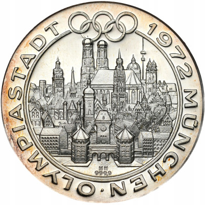 Niemcy. Medal 1972 - SREBRO