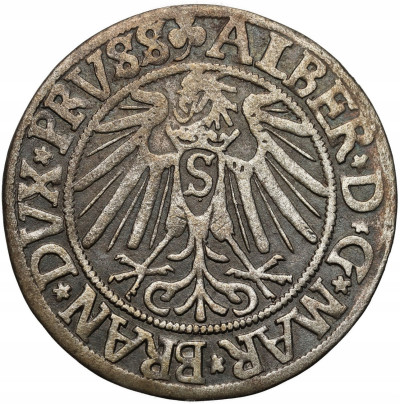 Prusy Książęce. Albert Hohenzollern (1525–1568). Grosz 1541, Królewiec