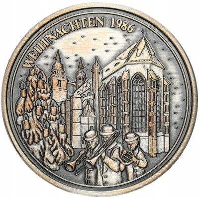 Niemcy. Medal 1986 - SREBRO