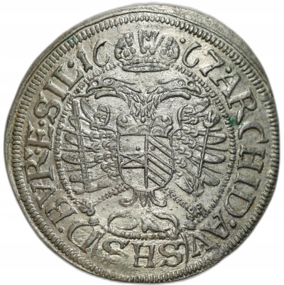 Śląsk, Leopold I (1658-1705). 3 krajcary 1667 SHS, Wrocław