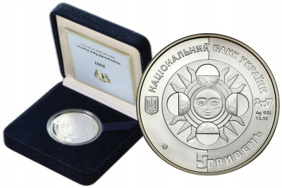 Ukraina 5 hrywien 2007 Znaki zodiaku - Skorpion