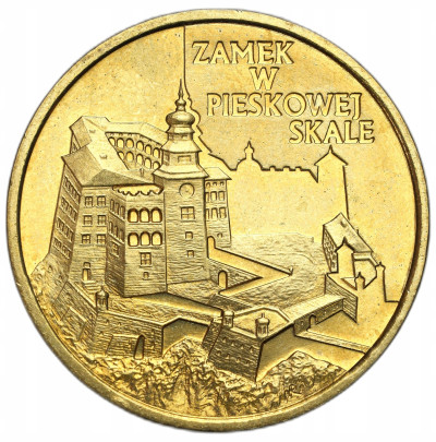 2 złote 1997 Zamek w Pieskowej Skale – RZADKIE