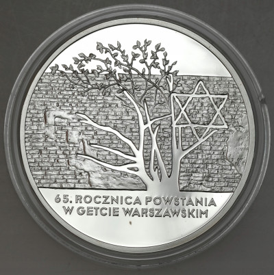 20 złotych 2008 Powstanie w Getcie Warszawskim - SREBRO