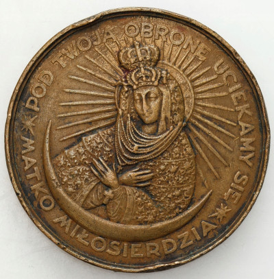 II RP. Medal 1927 Koronacja obrazu Matki Boskiej w Wilnie