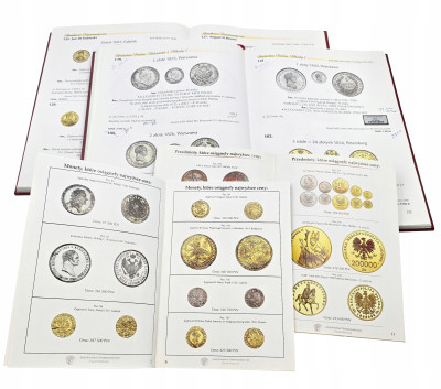 Katalog aukcyjny Aukcja 1 i Aukcja 2 Paweł Niemczyk + listy wynikowe