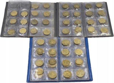 Klasery z monetami 2 złote GN – 110 szt
