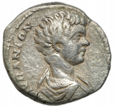 Cesarstwo Rzymskie. Denar, Caracalla 196 - 217 n. e., Rzym