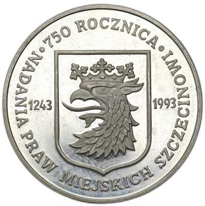 200.000 złotych 1993 Szczecin – SREBRO