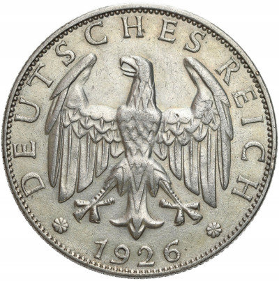 Niemcy, Weimar. 2 marki 1926 D, Monachium