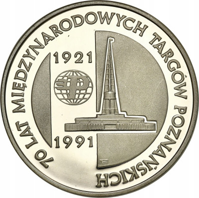 200.000 złotych 1991 Targi Poznańskie – SREBRO