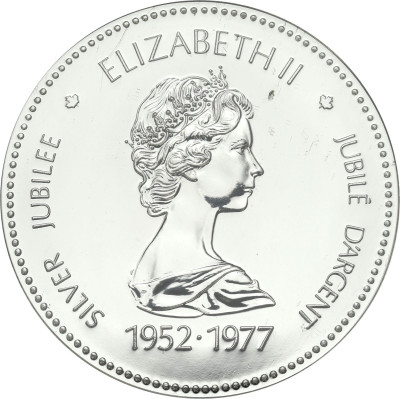 Kanada 1 dolar 1977 koronacja Elżbiety II – SREBRO