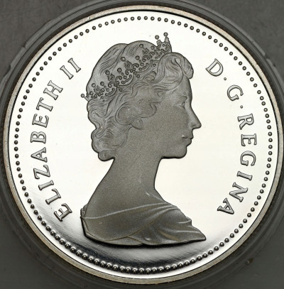 Kanada 1 dolar 1986 Pacific Express SREBRO